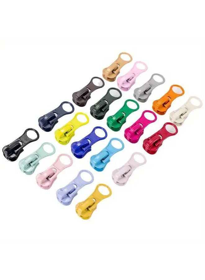 Babyblue 5pc Resin Zipper Pulls Self Locking Design For Clothing Jackets Bags DIY Sewing - Image 4